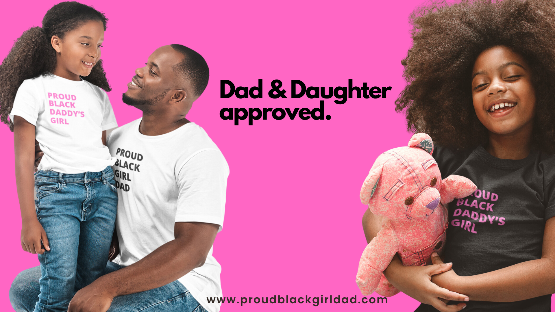 Proud Black Girl Dad 