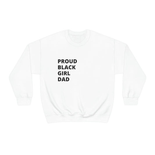 White | PBGD™ Signature Mens Crewneck Sweatshirt